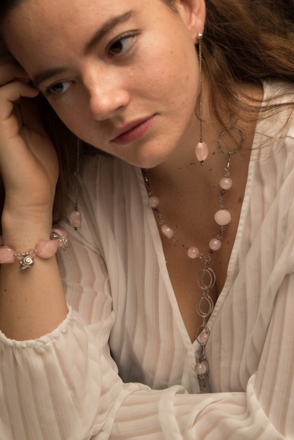 Collana Quarzo Rosa - immagine 2