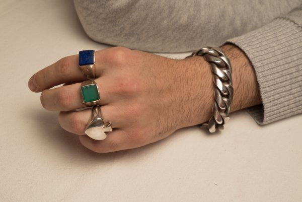Anello Chevalier con pietra