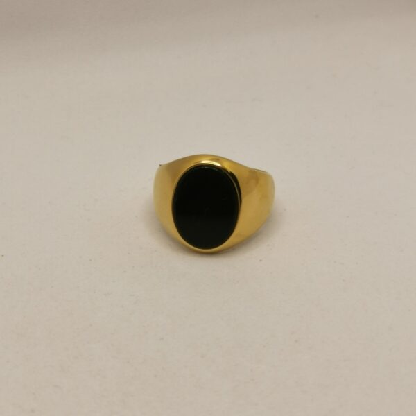Anello pietra nera - immagine 3