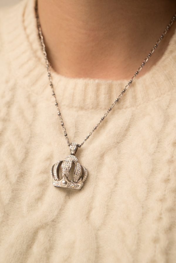 Collana  Corona swarovski