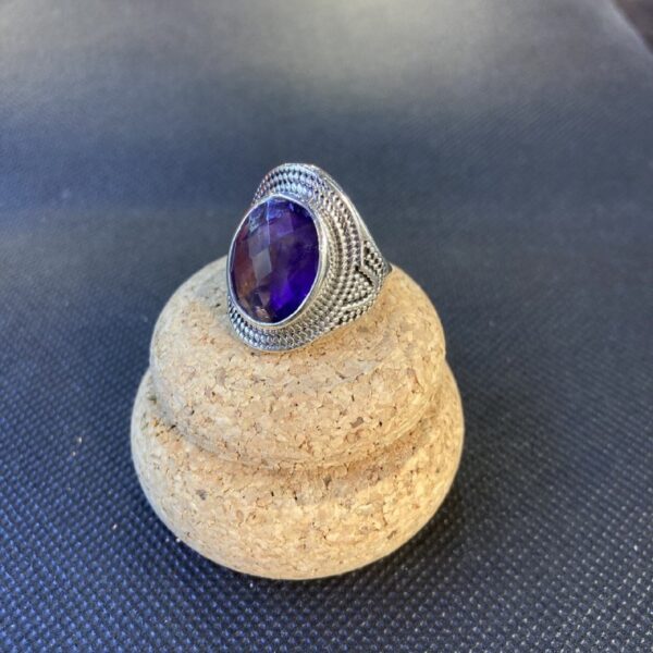 Anello con pietra naturale - immagine 10