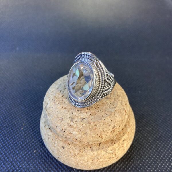 Anello con pietra naturale - immagine 7