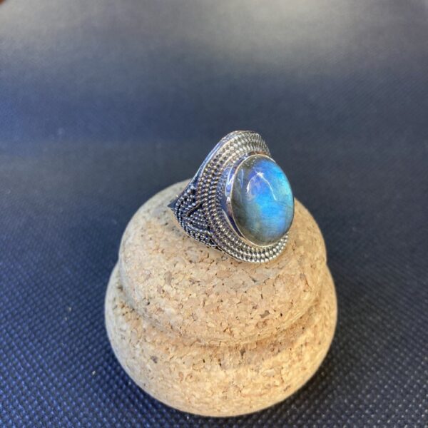Anello con pietra naturale - immagine 6
