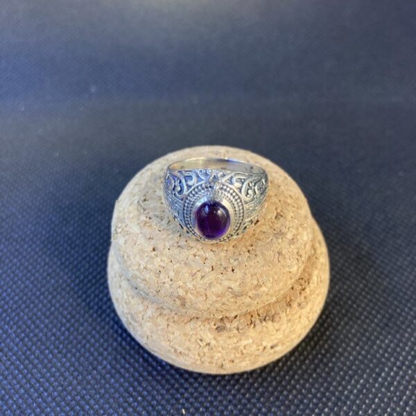 Anello con pietra naturale - immagine 2