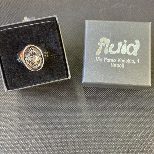 Anello cuore sacro