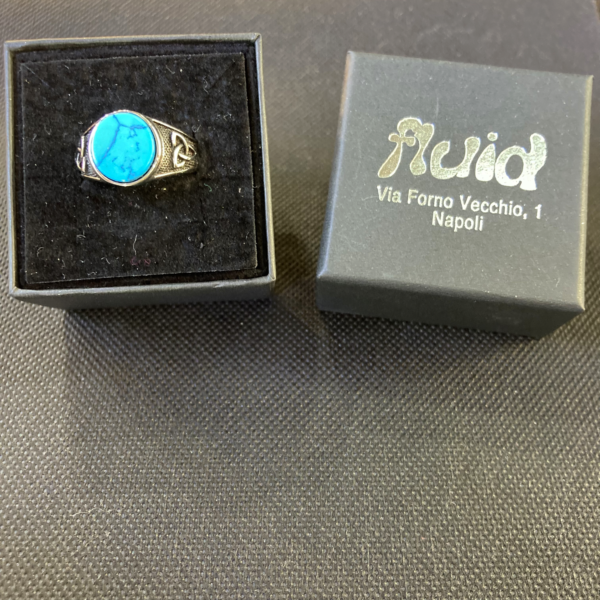 Anello Trischele con pietra naturale - immagine 6