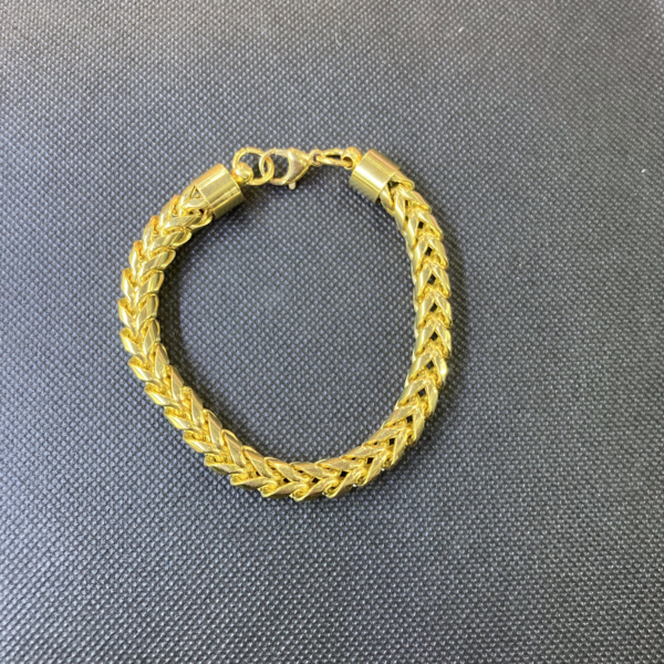 Bracciale catena maglia doppia