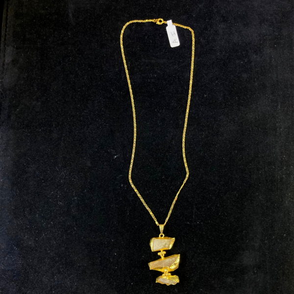 Collana quarzo rosa
