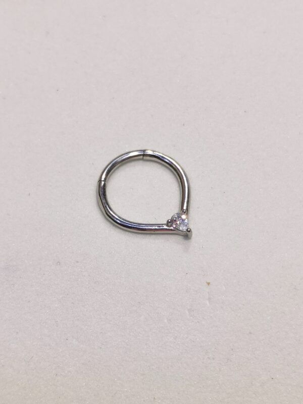 Septum con cristallo a goccia - immagine 2