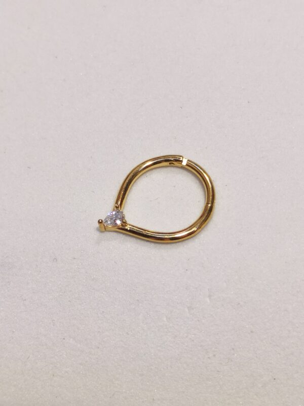 Septum con cristallo a goccia - immagine 3