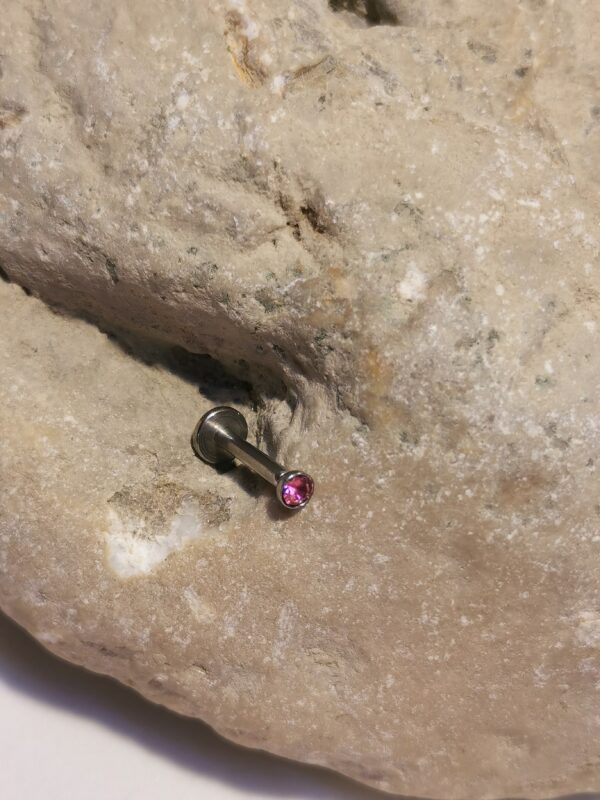 Labret con cristallo - immagine 5