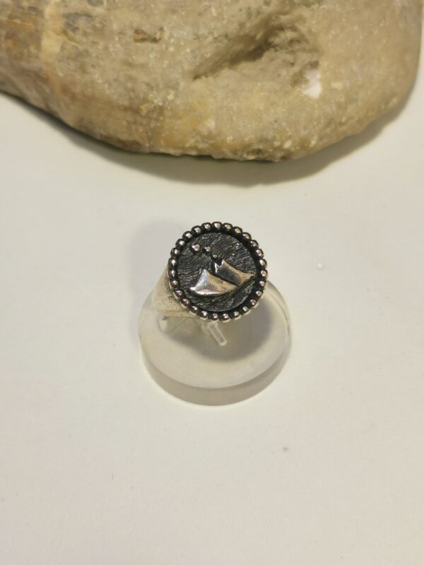 Anello Cuore Sacro/Vesuvio - immagine 2