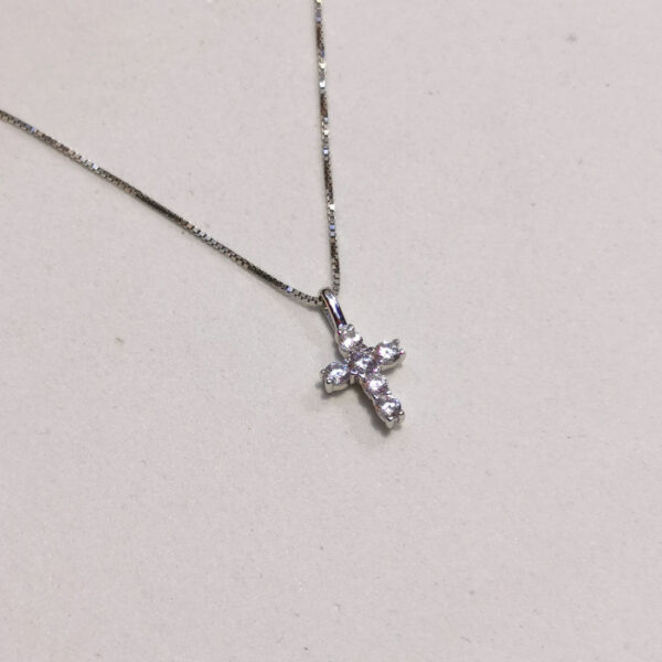 Croce con zirconi