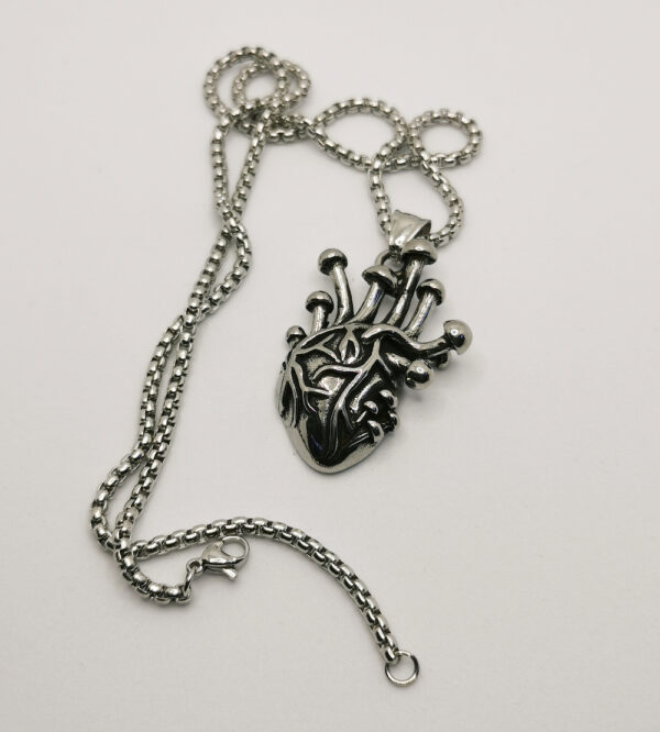 Collana cuore anatomico - immagine 2