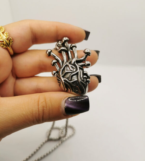 Collana cuore anatomico
