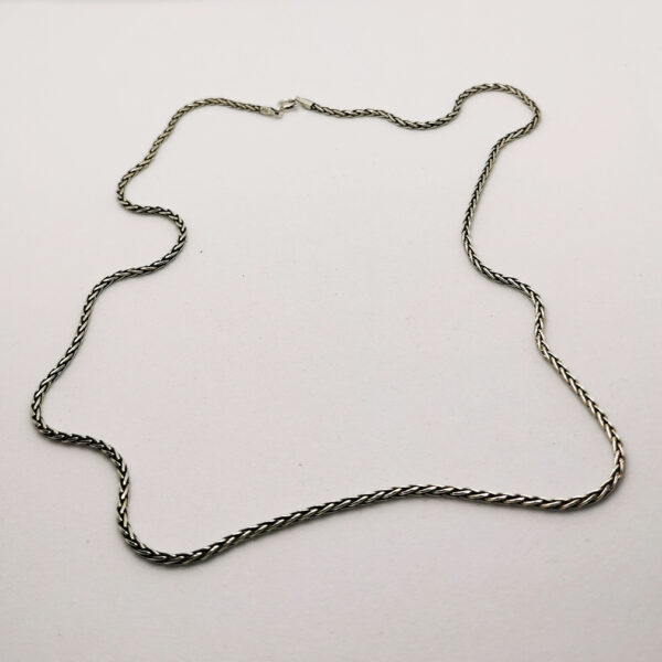 Collana stile catena a treccia - immagine 2