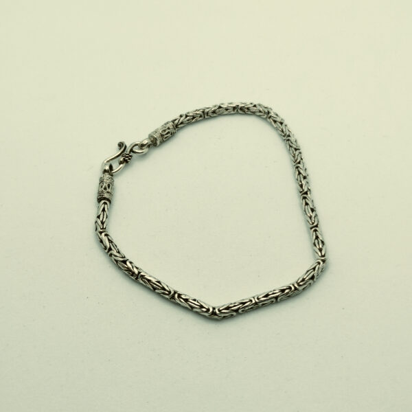 Bracciale maglia  bizantina - immagine 3