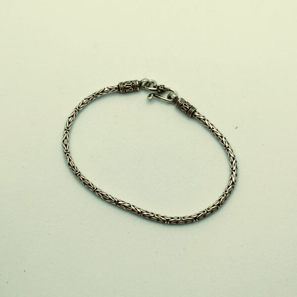 Bracciale maglia  bizantina - immagine 4