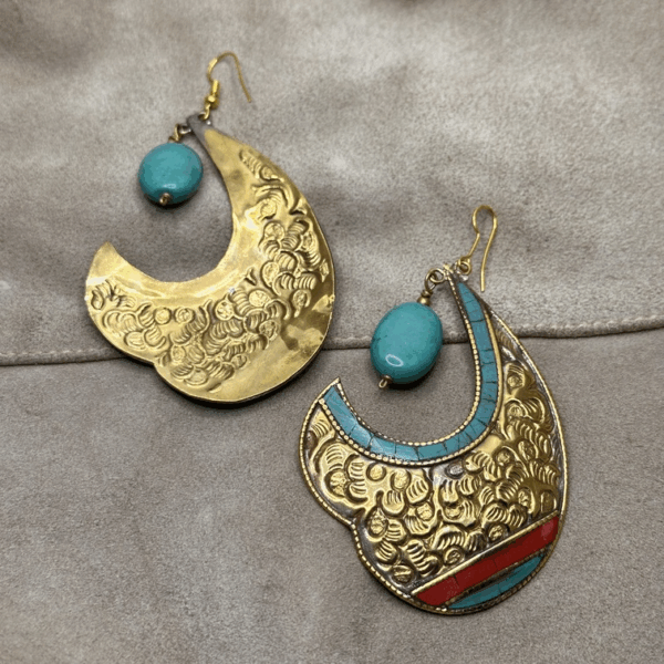 Tibet - Orecchini con goccia - immagine 4