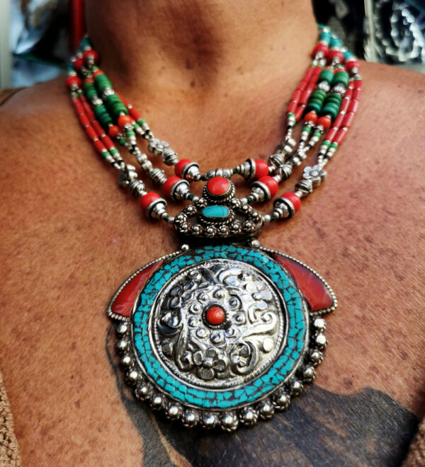 Tibet - Collana centrale tondo - immagine 2