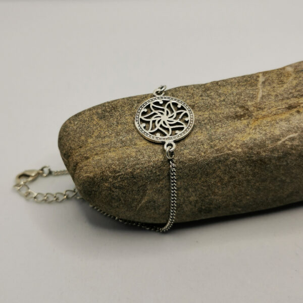 Mandala flower blacelet - immagine 3