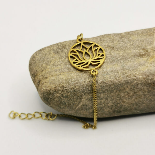Lotus flower bracelet - immagine 2