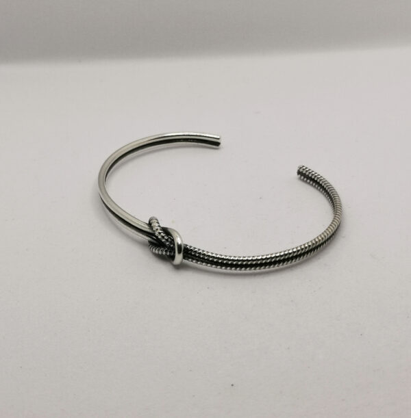 Bracciale rigido Nodo - immagine 4