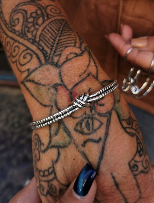 Rigid knot bracelet - immagine 3