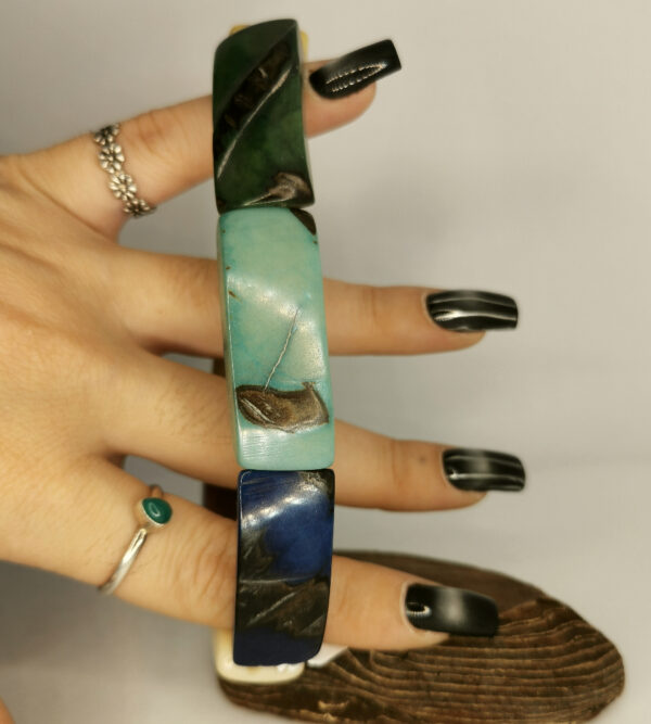 Colorful Ivory bracelet - immagine 2