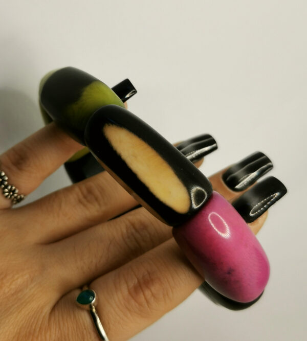 Colorful Ivory bracelet - immagine 2