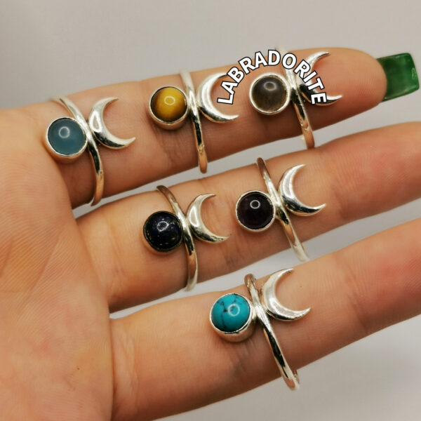 Moon ring stone - immagine 4