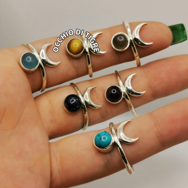 Moon ring stone - immagine 3