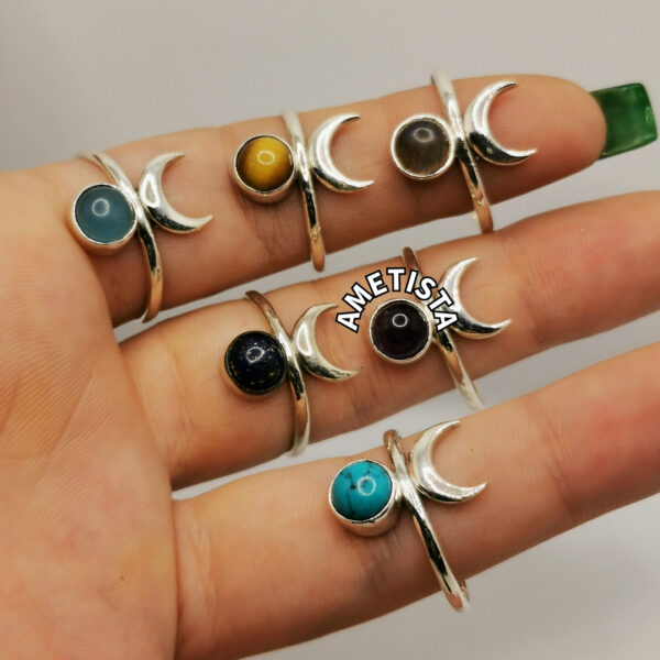 Moon ring stone - immagine 6