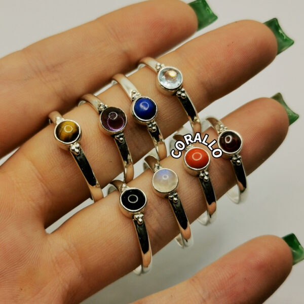 Gem stone ring - immagine 7