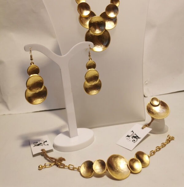 Round pendants set - etnic style - immagine 2