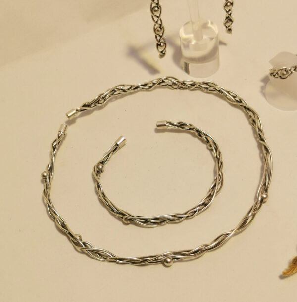 Rigid braided wire - etnic style - immagine 4
