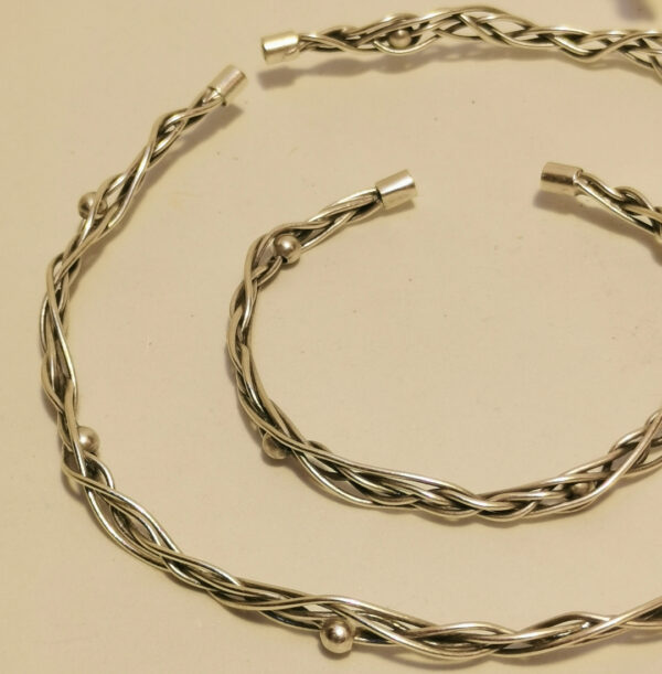 Rigid braided wire - etnic style - immagine 5