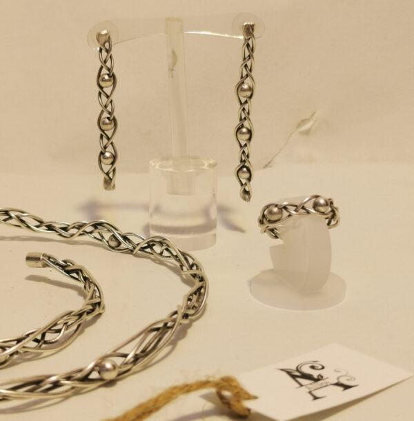 Rigid braided wire - etnic style - immagine 6