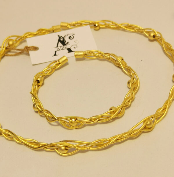 Rigid braided wire - etnic style - immagine 12
