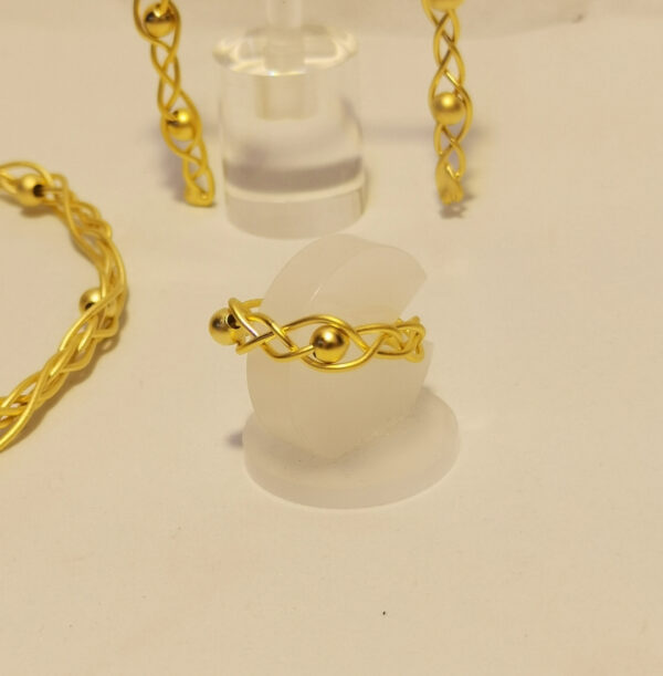 Rigid braided wire - etnic style - immagine 14