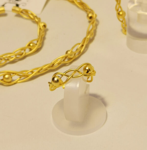 Rigid braided wire - etnic style - immagine 17