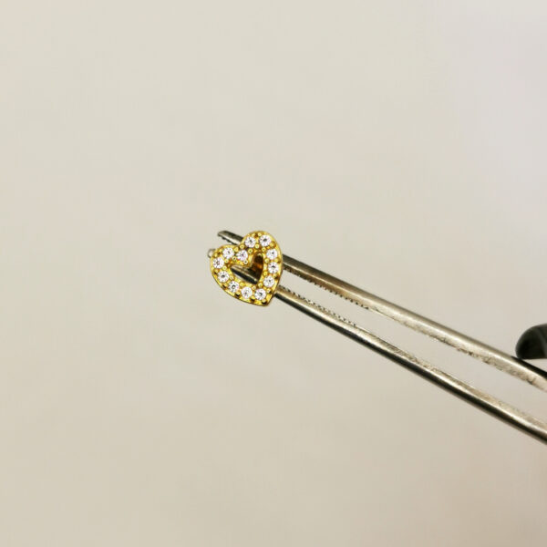 Heart crystal Labret - immagine 3