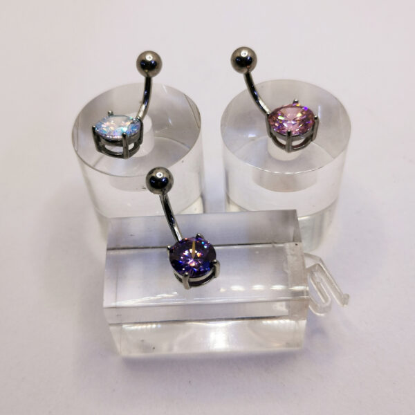 Colorful crystal ball Navel