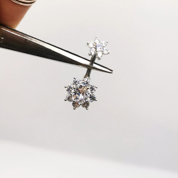 Crystal double flower Navel