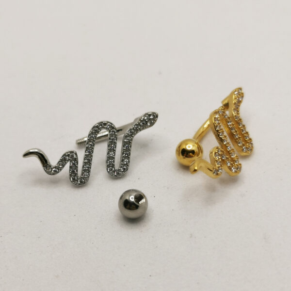 Snake crystal Navel - immagine 2