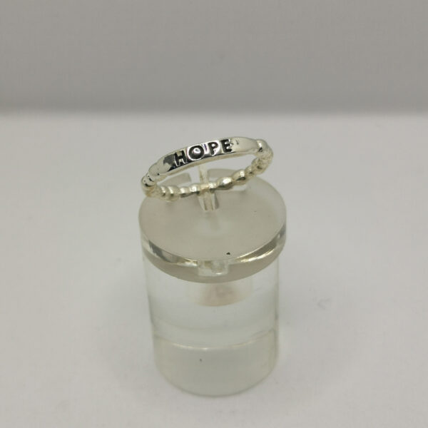 Peace-Love-Hope ring - immagine 4