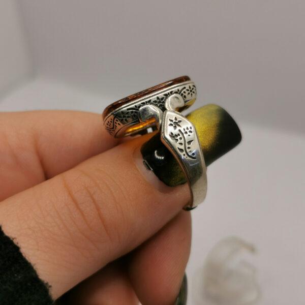 Anello con Ambra - immagine 3