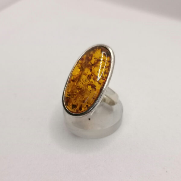 Anello con Ambra - immagine 3
