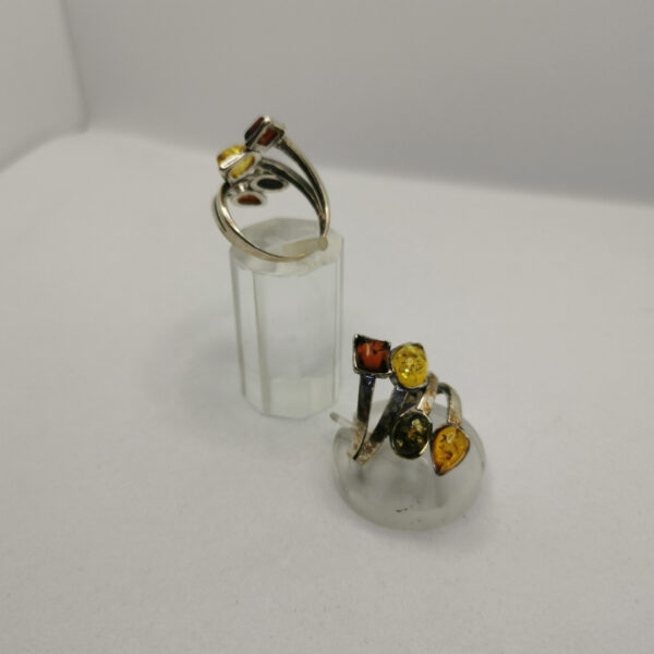 Anello con Ambra - immagine 3
