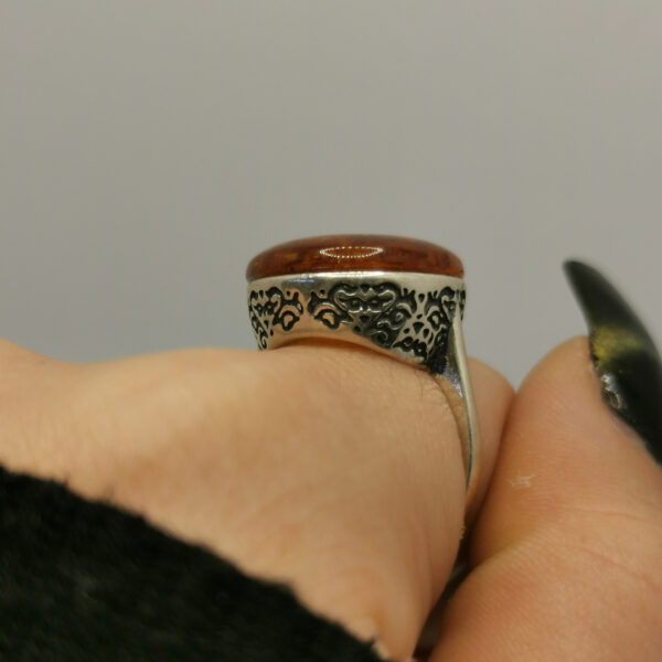Anello con Ambra - immagine 3